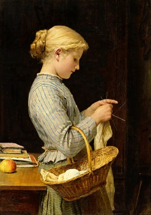 Knitting Girl_OSG